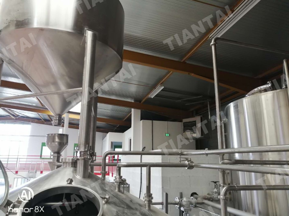 40 HL Beer Brewing System Finished Installation In France